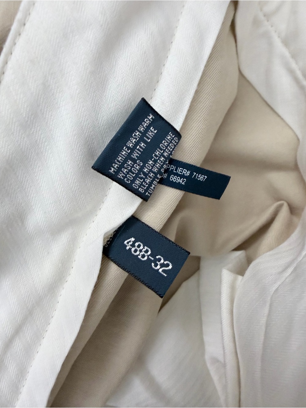 Polo Ralph Lauren light tan Men's Dress Pants withSize (48B-32) - Picture 2 of 3